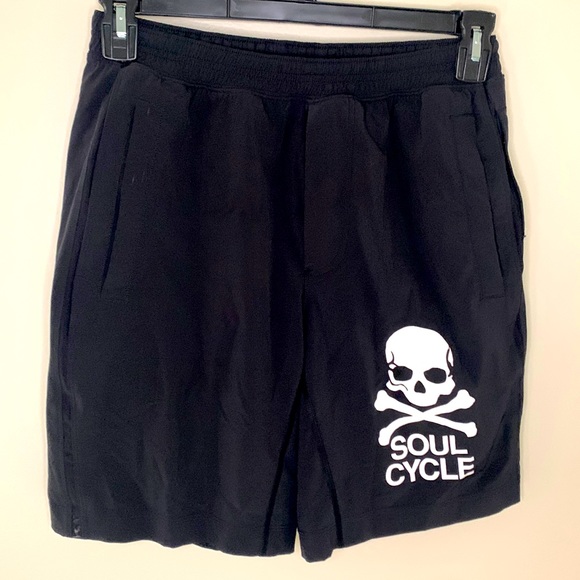 Lululemon/Soul Cycle - 10 Inch inseam lined bike shorts - Medium-86% Poly 14% El - Picture 1 of 7